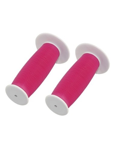 Mushroom Grips 7/8 long 115mm White/Pink.